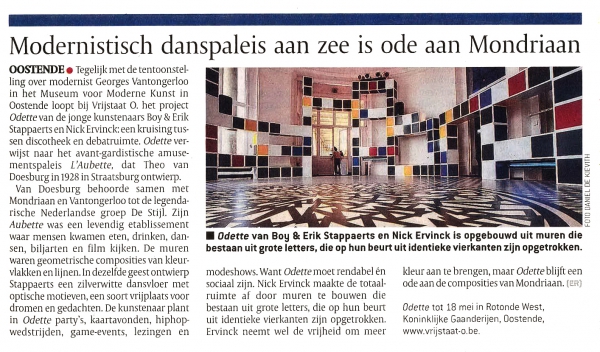 Modernistisch danspaleis aan zee is ode aan Mondriaan