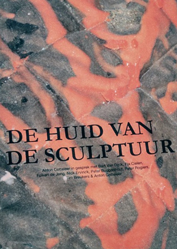 De huid van een sculptuur