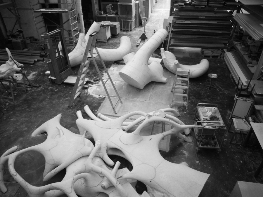 studio Lichtervelde, making of EMISOLB